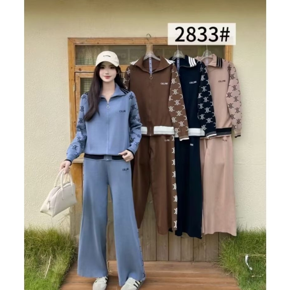 One set celana panjang celine