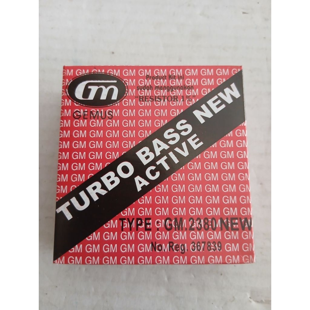 Kit Turbo Bass GM 2380 New