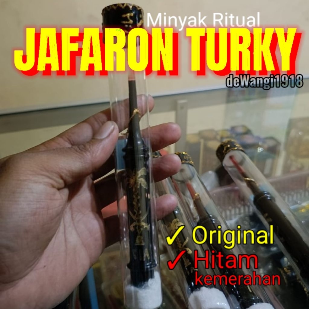 Minyak Jafaron turky 1918 Zafaron turki original