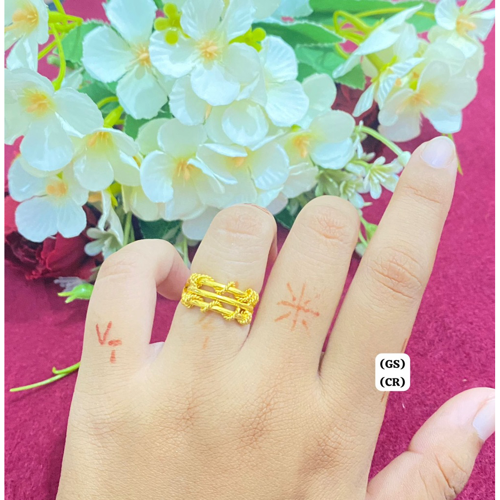 Cincin Koin Emas Murni Model Terlengkap - Aman Dipakai Sehari-hari