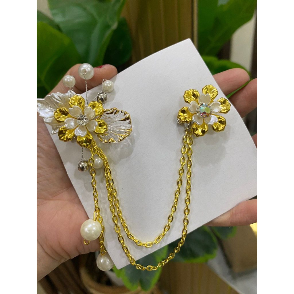 Bros kebaya emas Nayla bros kemeja