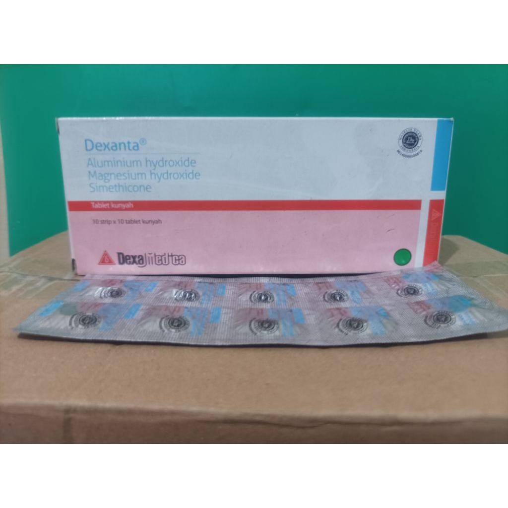 Dexanta Tablet Kunyah obat lambung efektif