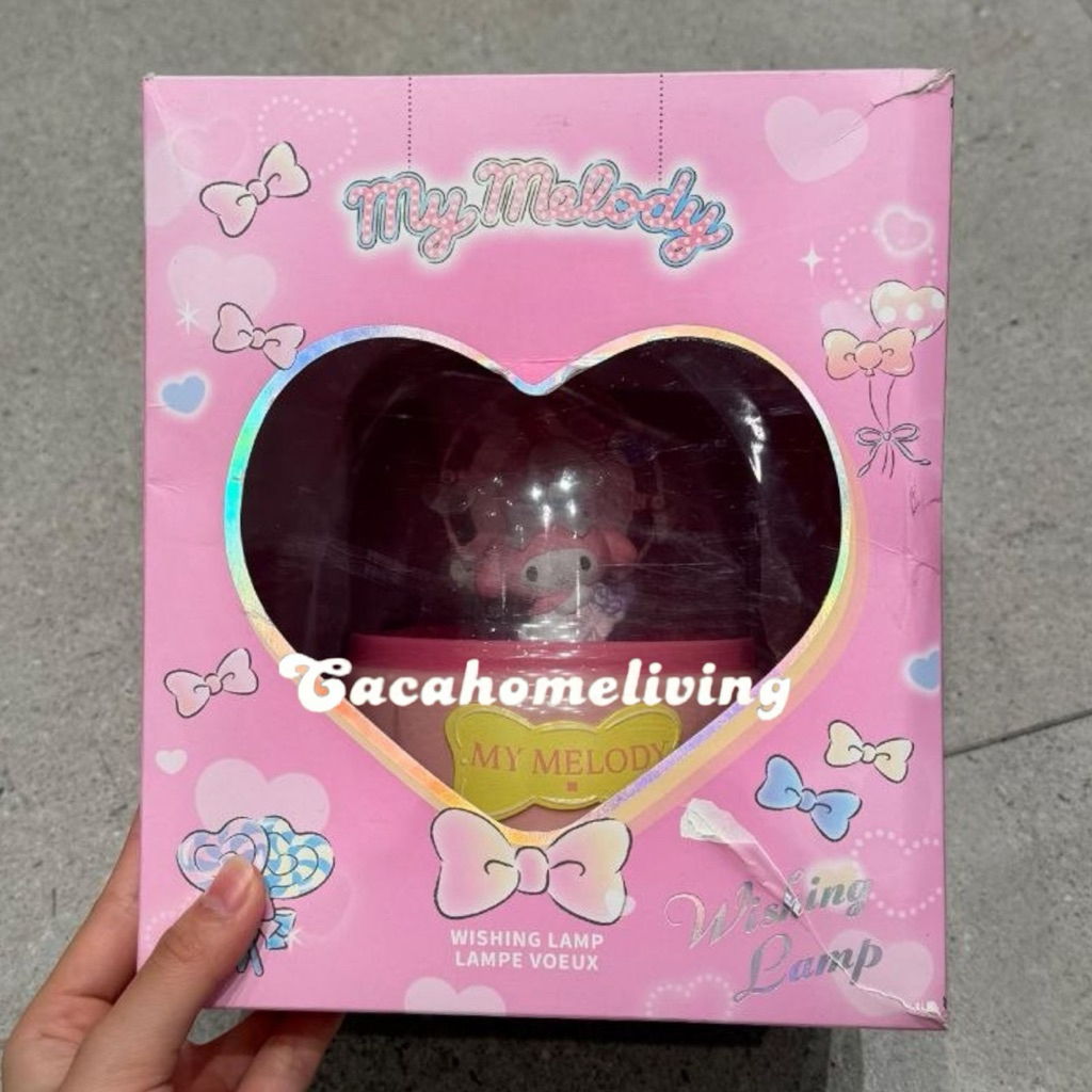 Miniso x Sanrio - Wishing Lamp / Lampu Tidur Sanrio Collection (My Melody / Cinnamonroll)