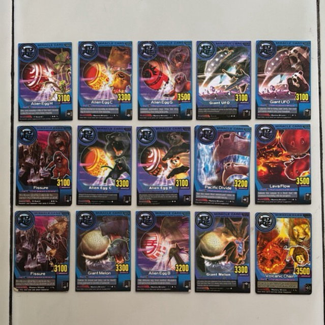 Kartu Animal Kaiser Card Biru Blue