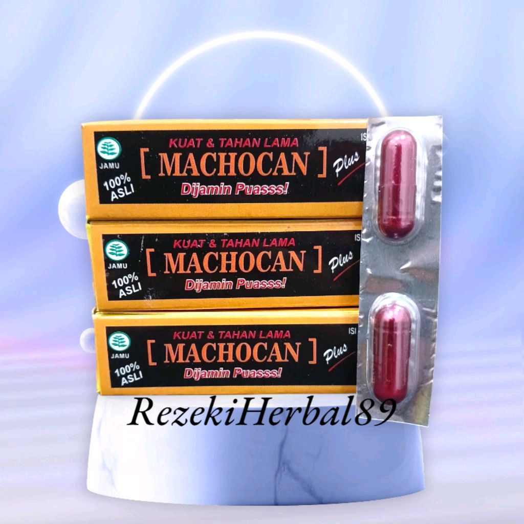 Paket Hemat macho can super original machocan kapsul