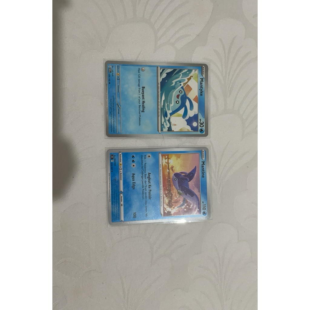 Pokemon Card TCG - Mantyke, Mantine