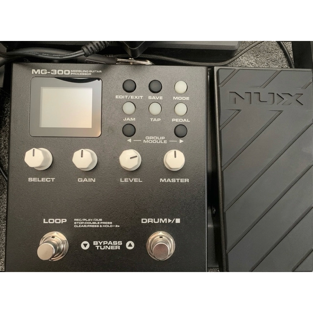 Efek Gitar NUX MG300 SECOND - Modelling Processor Digital dengan 30 Model Amp