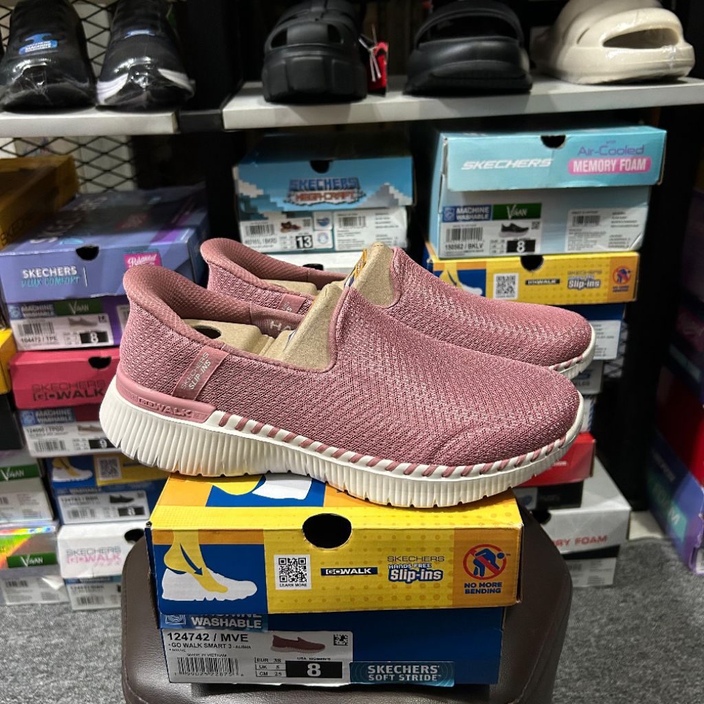 SKECHERS GO WALK SMART 3 ALISHA/JAZI/JOY ABBY/ZARA/HIGHLIGHT/VELA/SENSATIONAL DAY SLIP ON WALKING FO