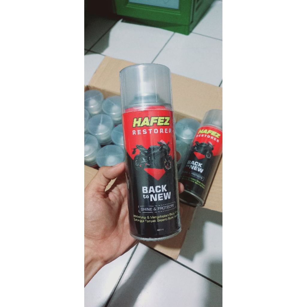 Hafez pengkilap body motor
