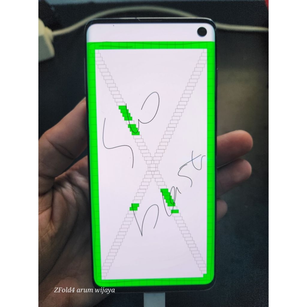 lcd samsung s10 biasa original copotan