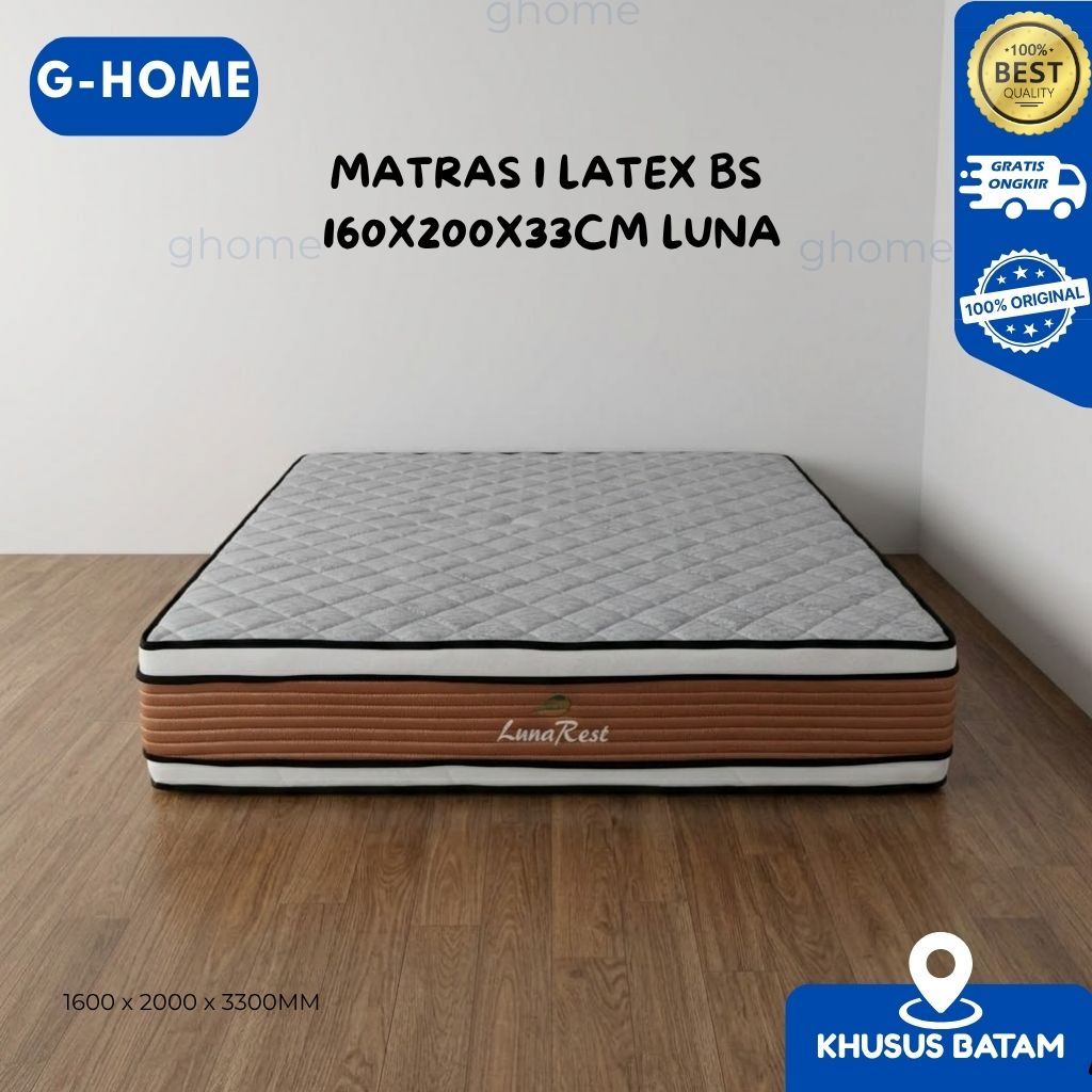 MATRAS I LATEX BS 160X200X33CM LUNA
