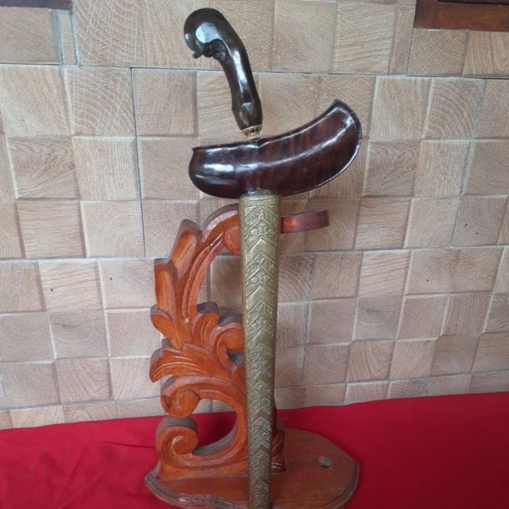 Keris Kyai Brojol Sepuh Pamor Kulit Semongko Banyu Mili