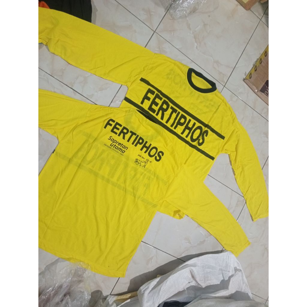 kaos sawah hadiah pertanian