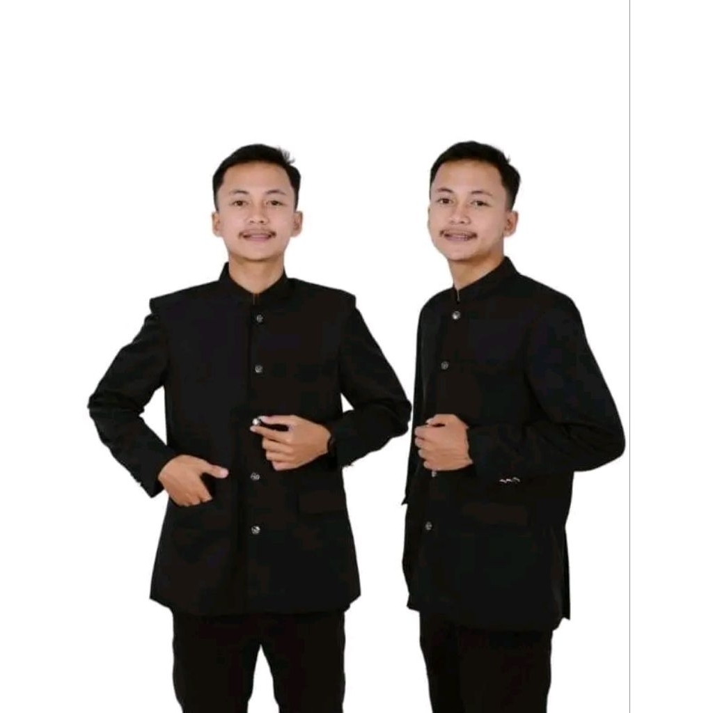 Jasko Polos Hitam || Jasko Polos Hitam Pakaian Muslim Pria By Bescap Tasik