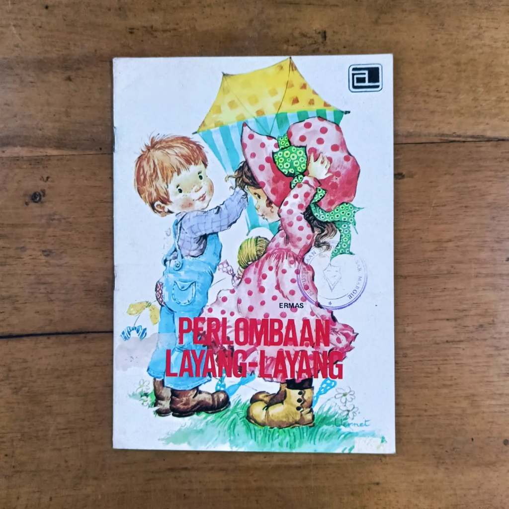 Buku Cerita Anak Vintage Seri Dua Saudara Nomor 05 Perlombaan Layang-layang Penerbit Aries Lima Ceta