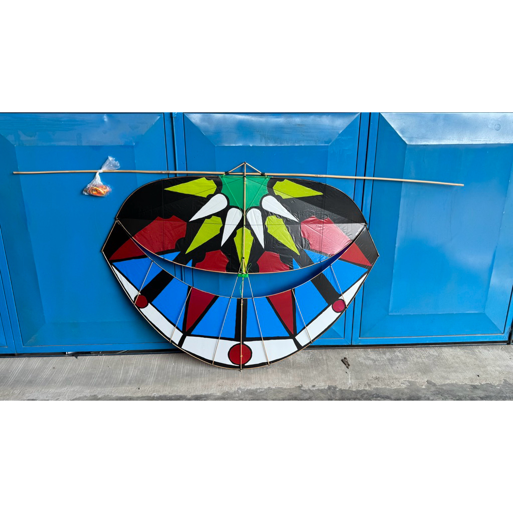 Layangan pegon Ceper 120cm motif Josjis