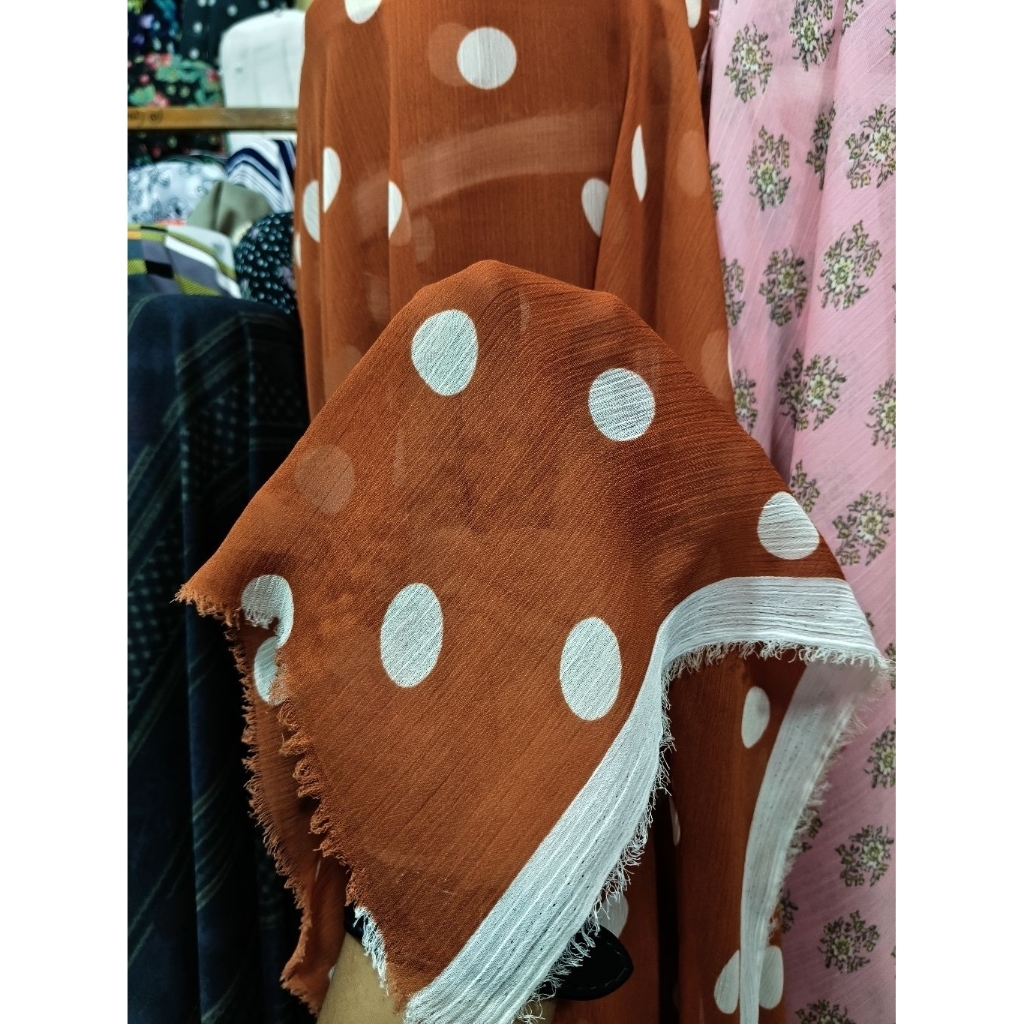 kain sifon yoriyu premium / kain sifon motif / kain sifon murah