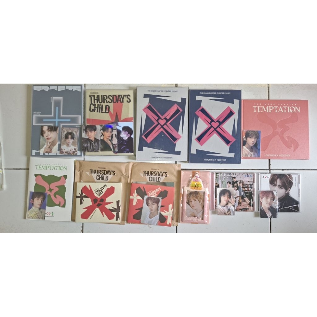 Album Photocard txt sealed official