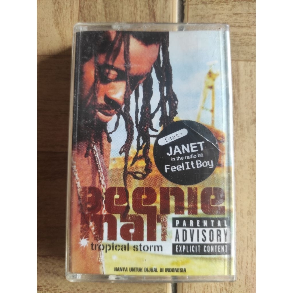 kaset pita BEENIE MAN "tropical stroom"
