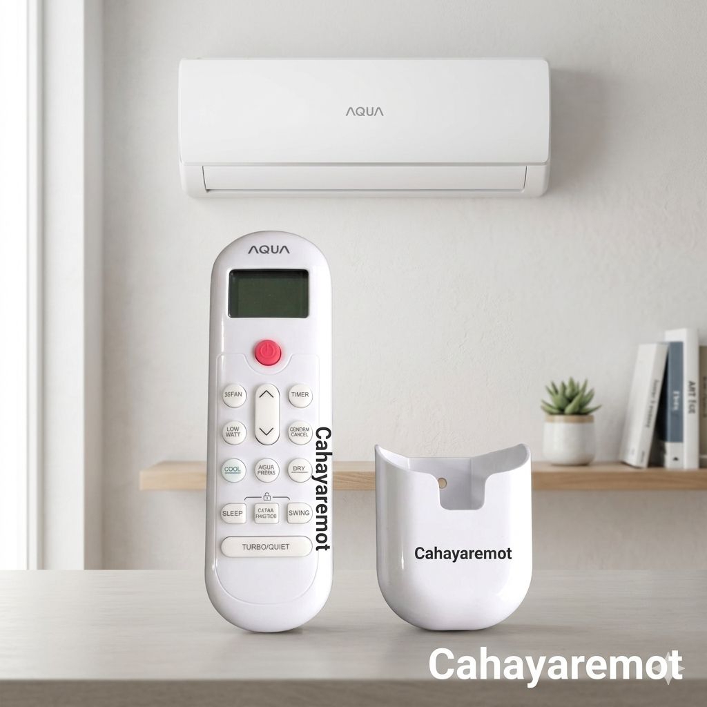 REMOT AC AQUA TURBO QUIET  AQA - KCR 5ANE AQA -AR5AHP ORIGINAL
