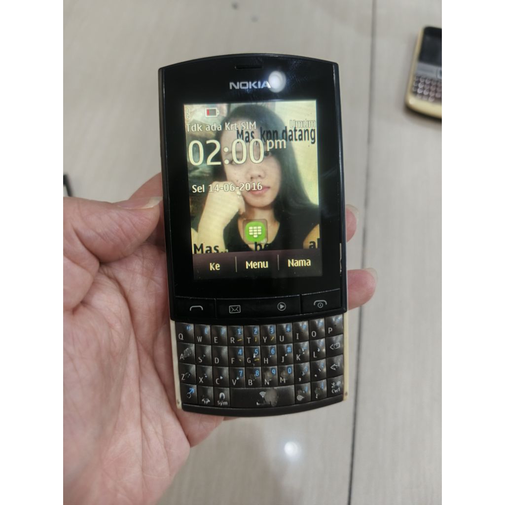 NOKIA ASHA 303 ORIGINAL NORMAL SIAP PAKAI HANDPHONE NOKIA SECOND JADUL UNIK LANGKA