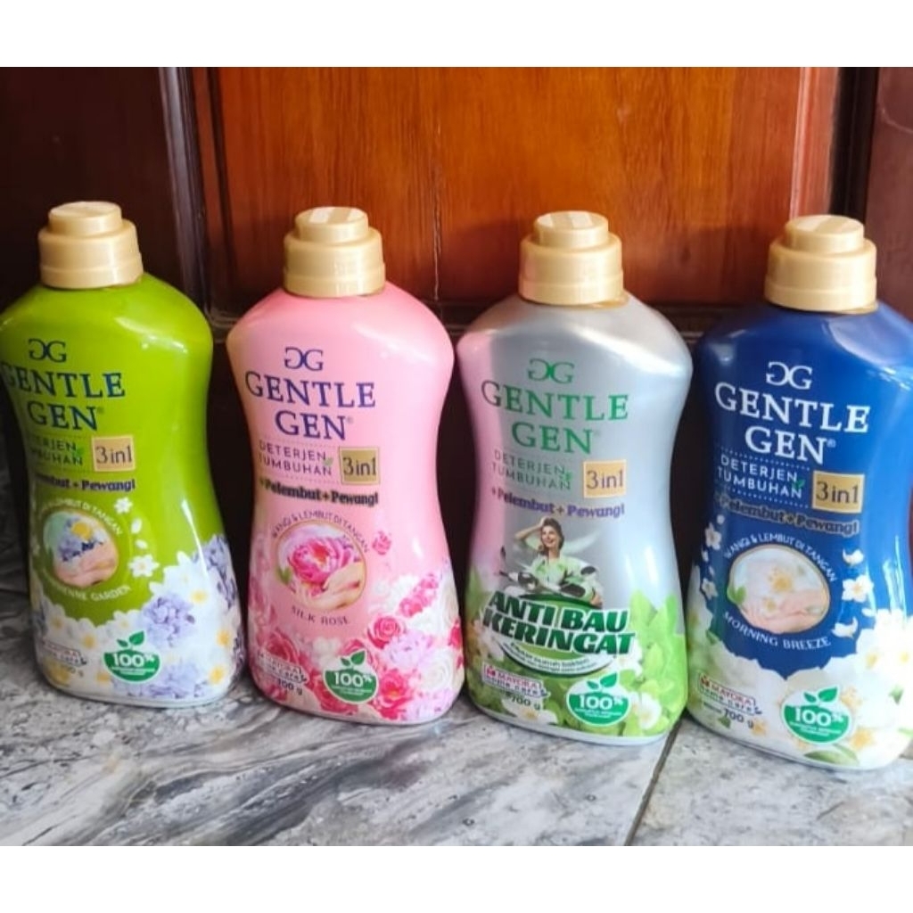 GENTLE GEN BOTOL/DETERGEN CAIR/DETERGEN TUMBUHAN/SABUN CUCI CAIR