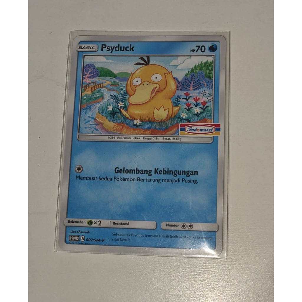 Co pemenang lelang Kartu Psyduck promo Indomaret