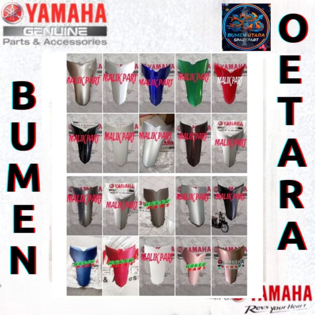 PANEL INNER 1YD-F836L-00-P COVER KONTAK BAWAH FINO FI 115 125 GRANDE ORIGINAL PART YAMAHA