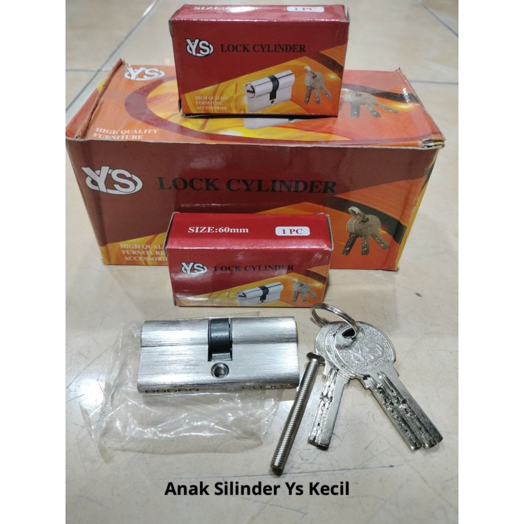Silinder Kunci Pintu Kecil / Anak Kunci Pintu Rumah / Cylinder Kunci Kecil.