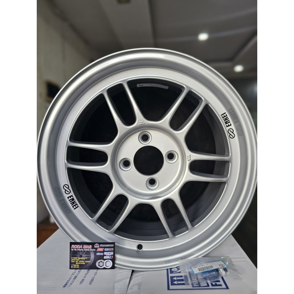 Velg Enkei Racing RPF1 ORIGINAL Japan R16x7 pcd4x100 et43 (velg Yaris, Raize, City, Jazz, Atto1)