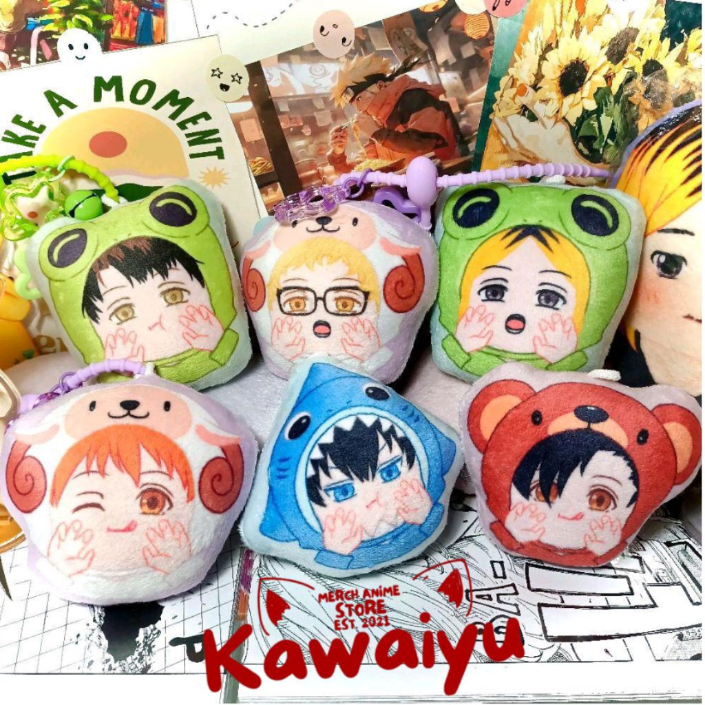 HAIKYUU | KEYCHAIN BONEKA ANIME HAIKYUU BY KAWAIYU