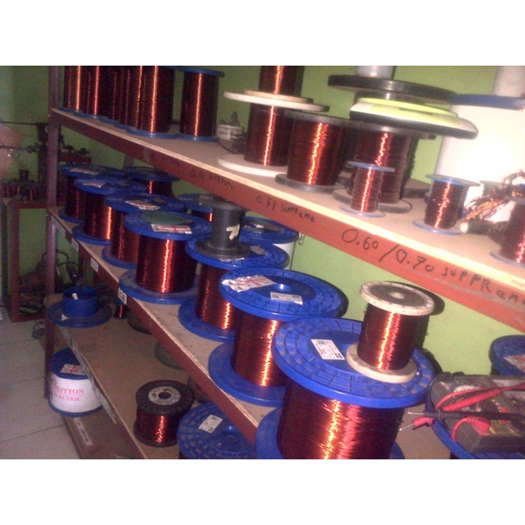 kawat tembaga email 1.5mm x 1/2 kilo