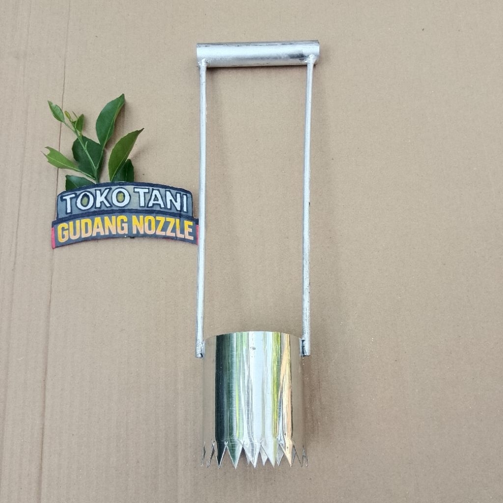 PLONG MULSA PELUBANG MULSA 3 INCHI BAHAN STAINLESS PANJANG 37 CM