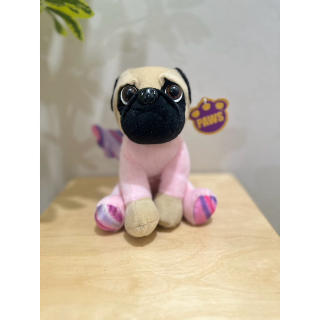 Boneka anjing guguk kostum bersayap “Bananas”