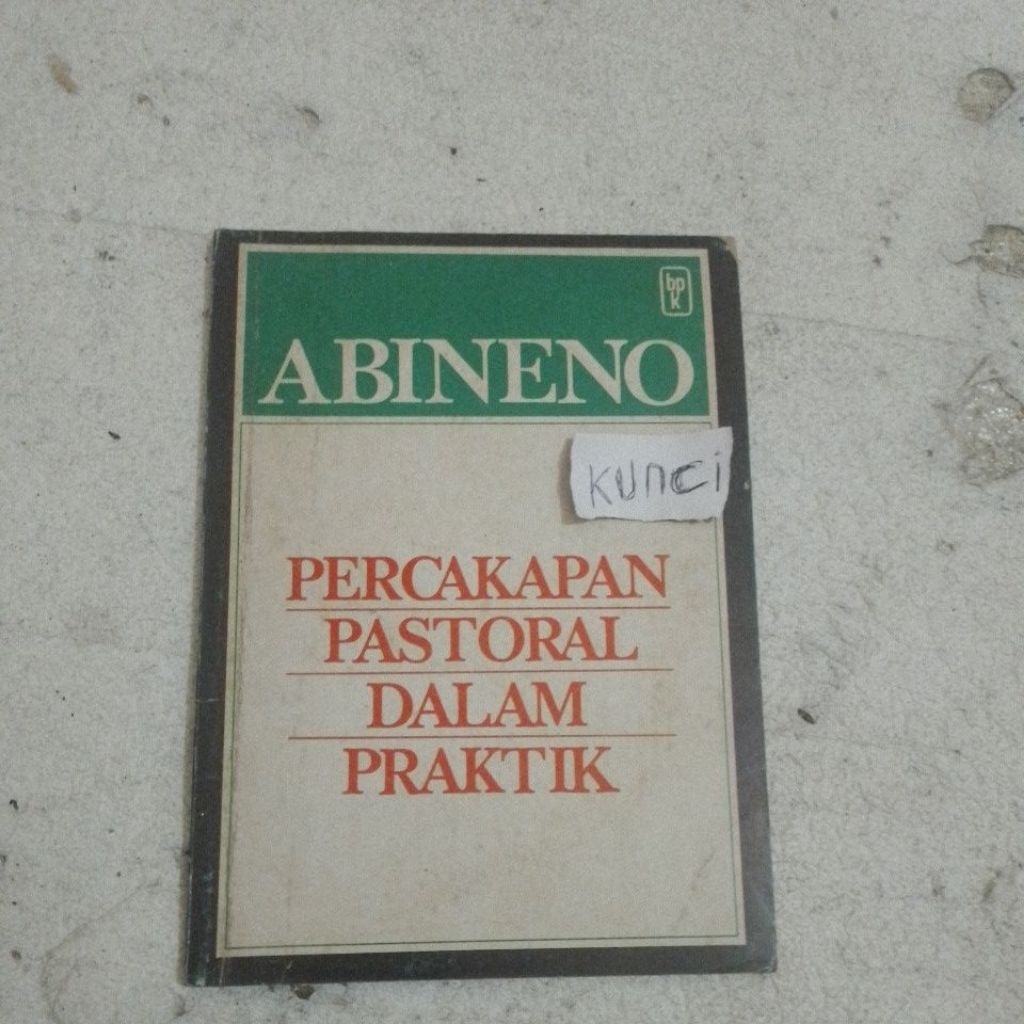 abineno percakapan pastoral dalam praktik