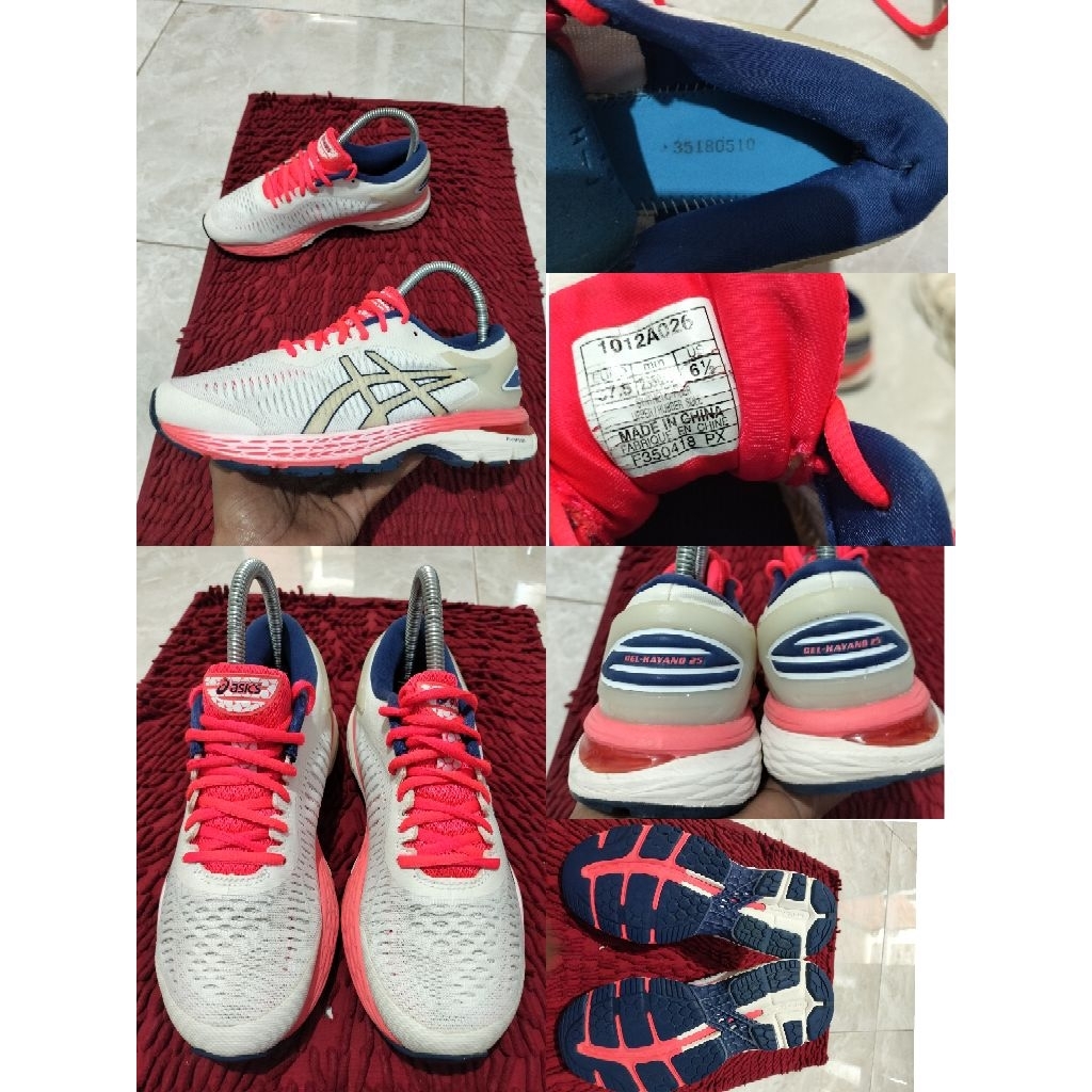 Sepatu Preloved Second Original Asics Gel Kayano 25 Size 37
