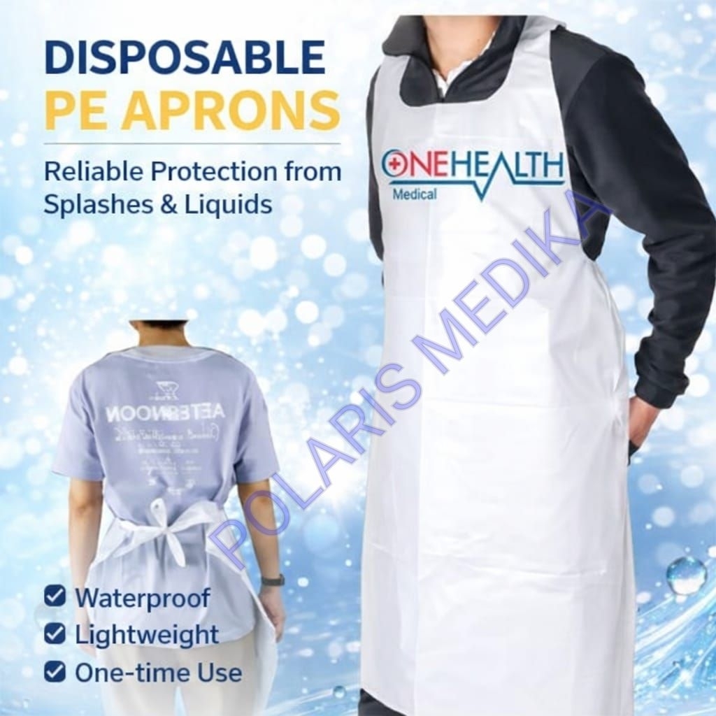 Apron Plastik Medis / Dispossible Apron
