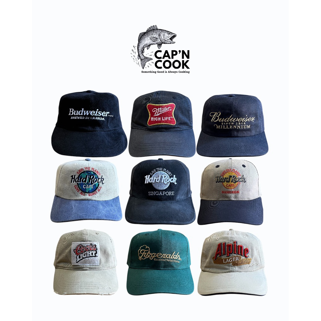 Topi Vintage Hat Dad Cap 90s