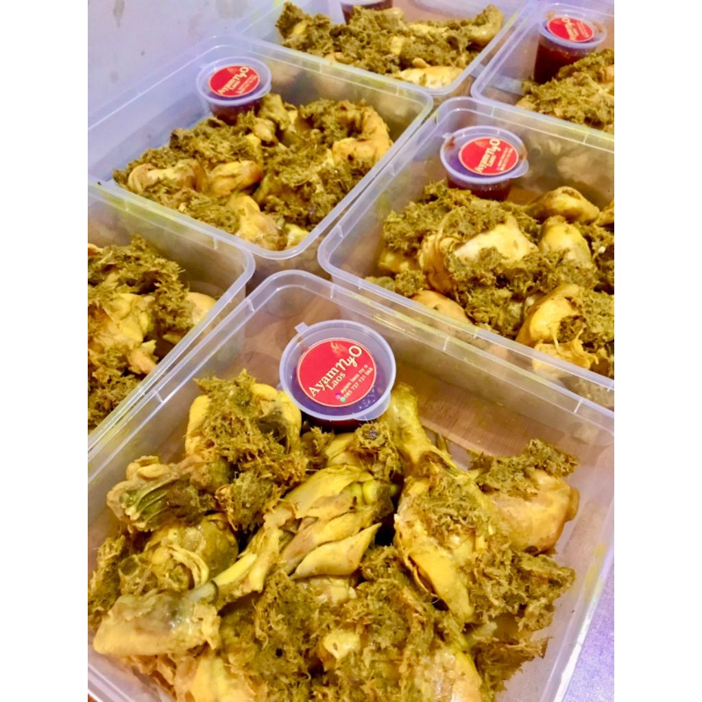 Ayam Ungkep Laos 10 potong Siap Goreng Terlaris Termurah (vacum)