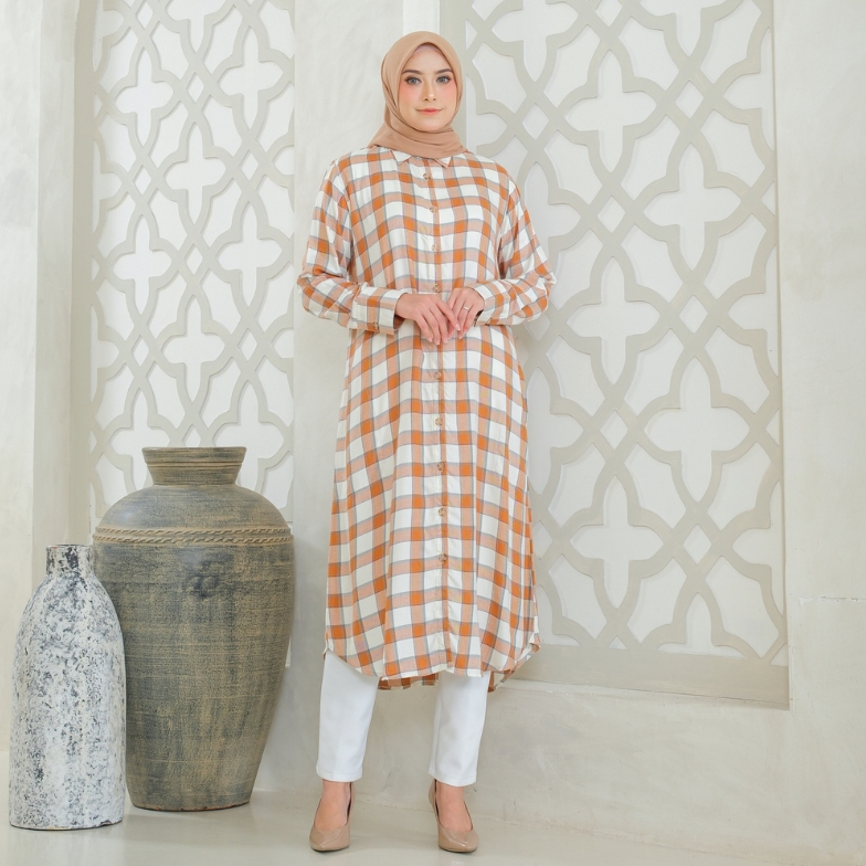 RILLEY - Tunik Ayra | Pakaian Wanita Muslim Atasan Tunik