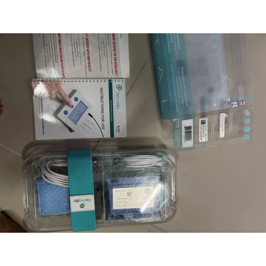 Mesin Terapi Hyperhidrosis (Keringat Berlebih) Merek Dermadry
