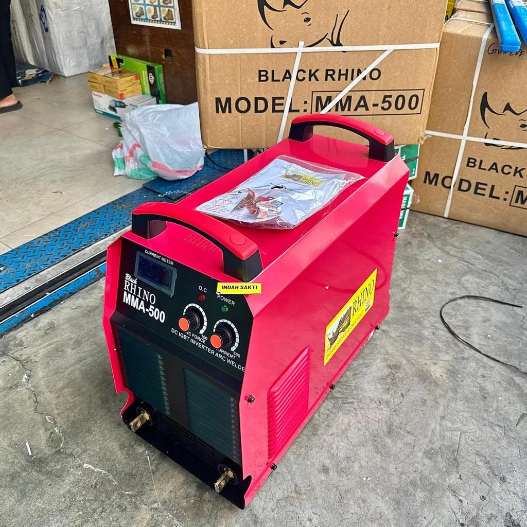 Mesin Trafo Las Listrik 500A 3 Phase Trafo Las Inverter Rhino MMA-500