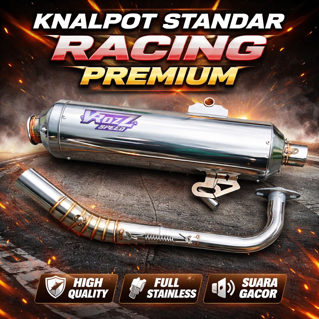 KNALPOT PCX 160 ORIGINAL STANDAR RACING VROZZ SPEED PCX 160 VARIO 160
