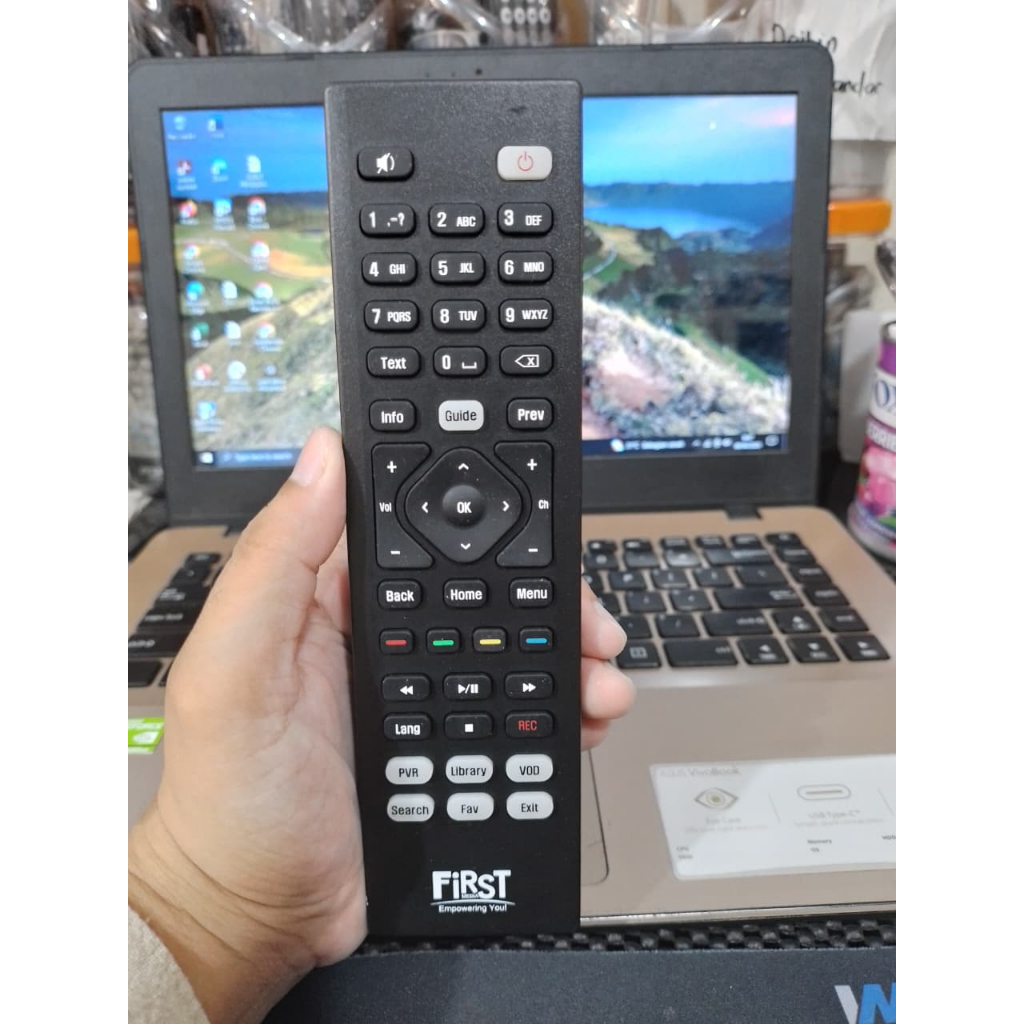 REMOTE PARABOLA TV FIRSTMEDIA ORIGINAL