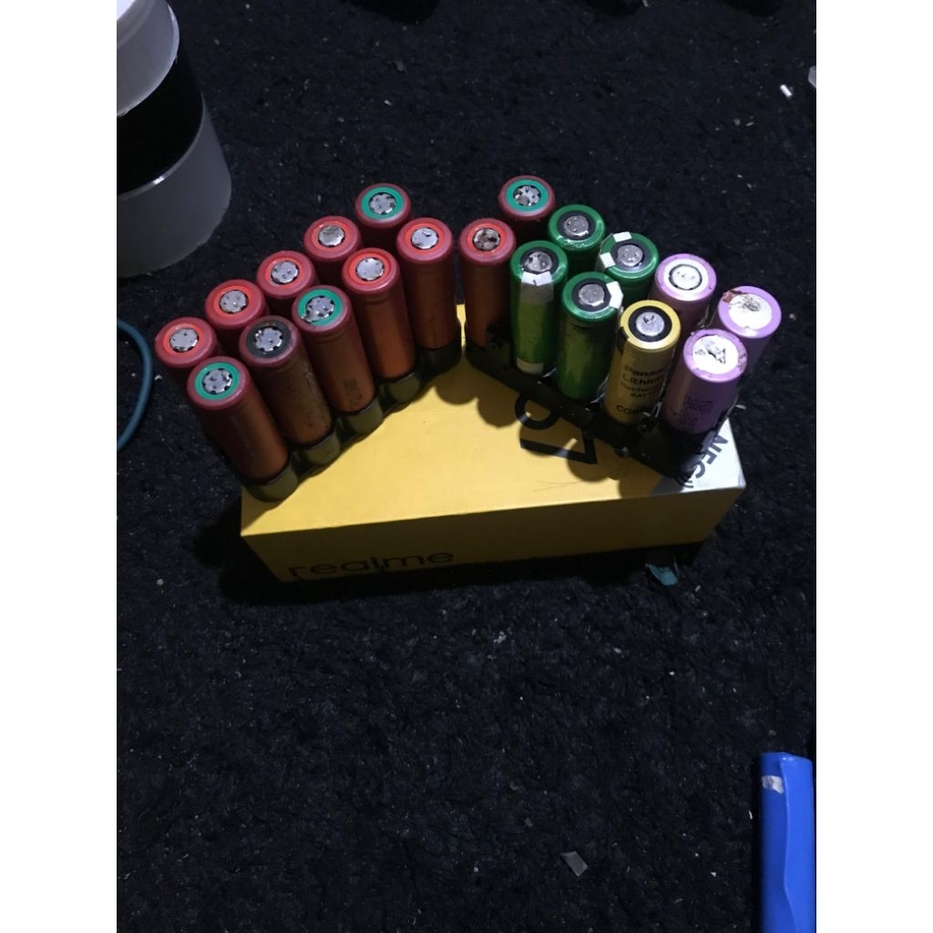 Baterai 18650 Bekas Normal