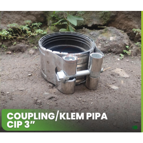 Coupling/Klem Pipa CIP (Cast Iron) 3 inch