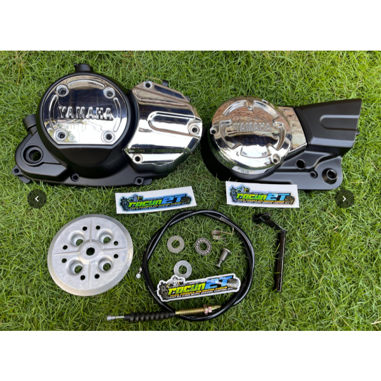 Bak kopling kanan Rx King ninja tutup crom bak hitam doff