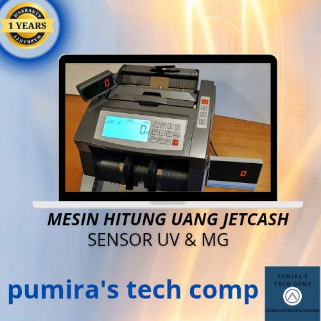 MESIN HITUNG UANG JETCASH || SENSOR UV DAN MG