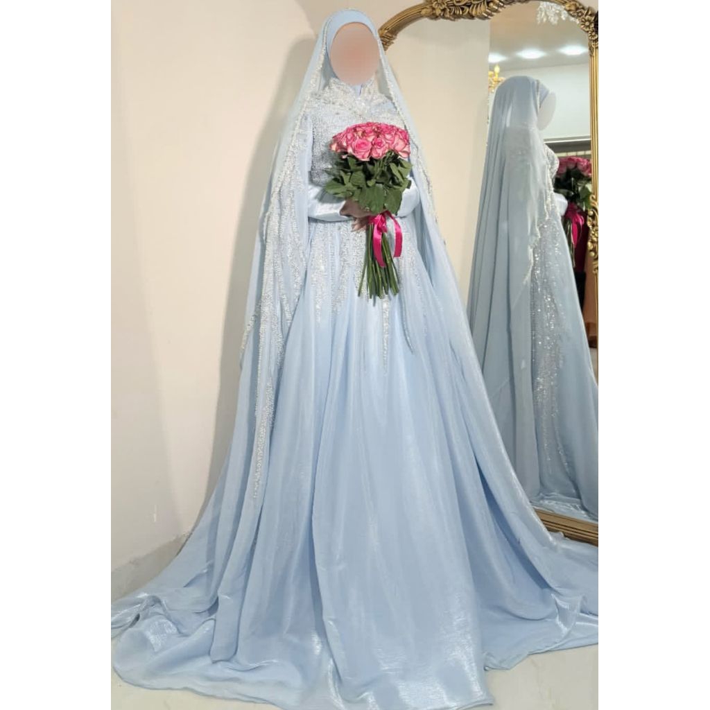 GAUN PENGANTIN TURKI MEWAH