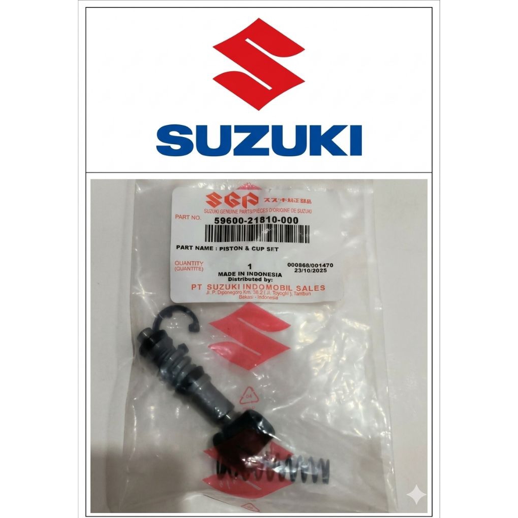 MASTER REM DEPAN MASTER REM ATAS  SUZUKI NEX NEX FI NEX 2 ADDRESS ORI SGP